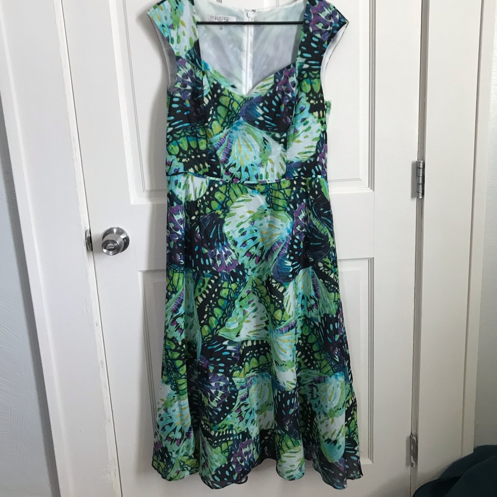 Kasper floral dress Size 10